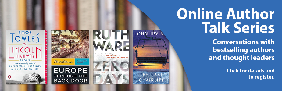Online Author Talk Series Conversations with  bestselling authors and thought leaders  Click for details and  to register.