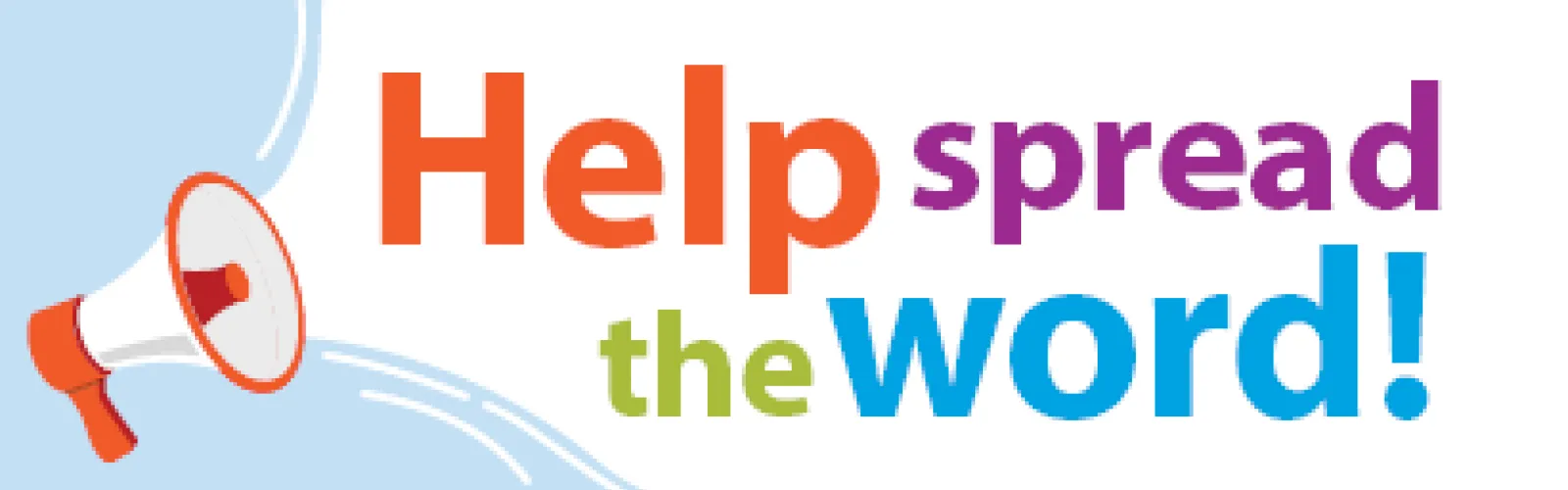 Help spread the word!